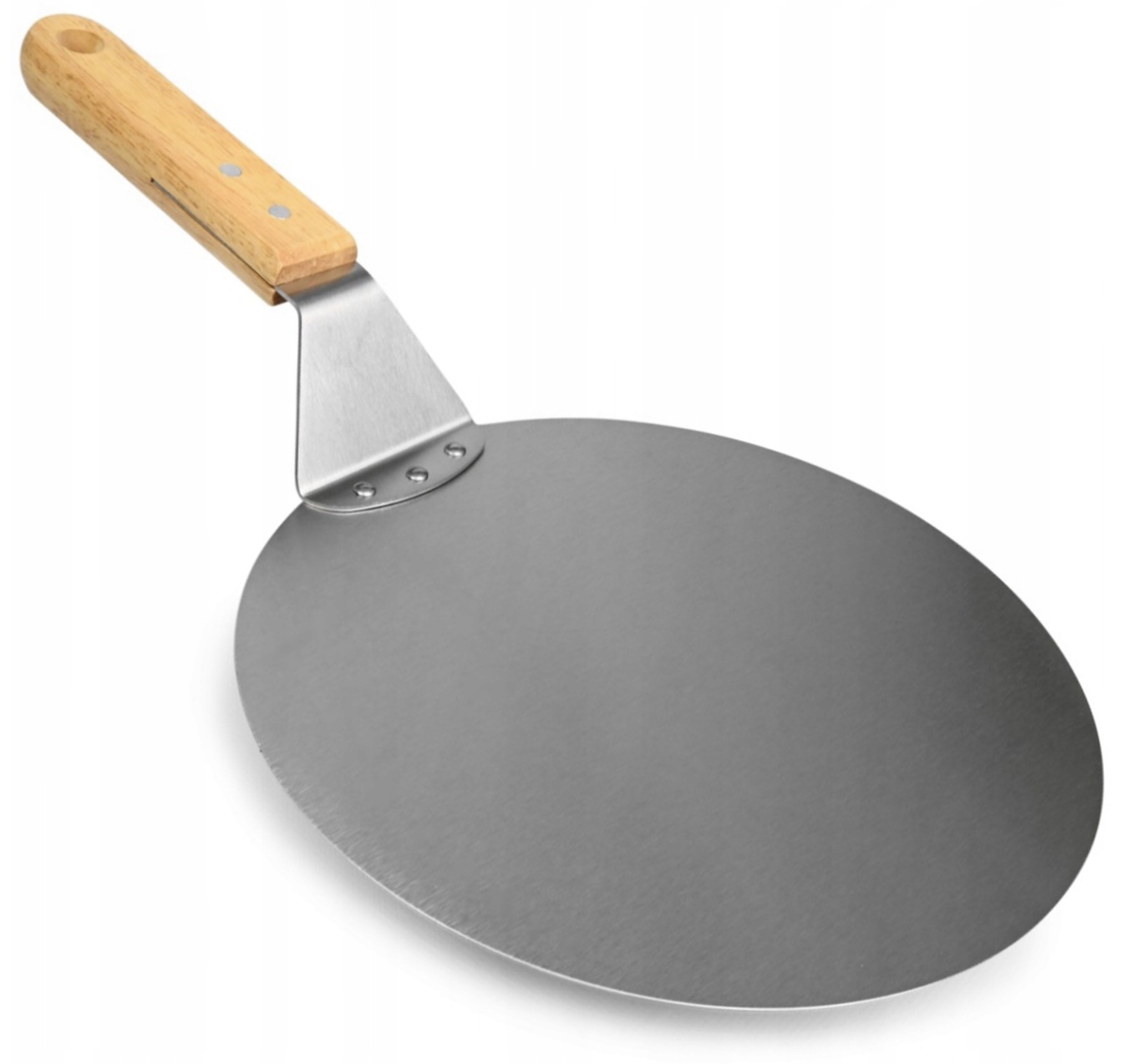 Lopata na pizzu v nerezovou provedení s drevenou rúčkou 30cm A